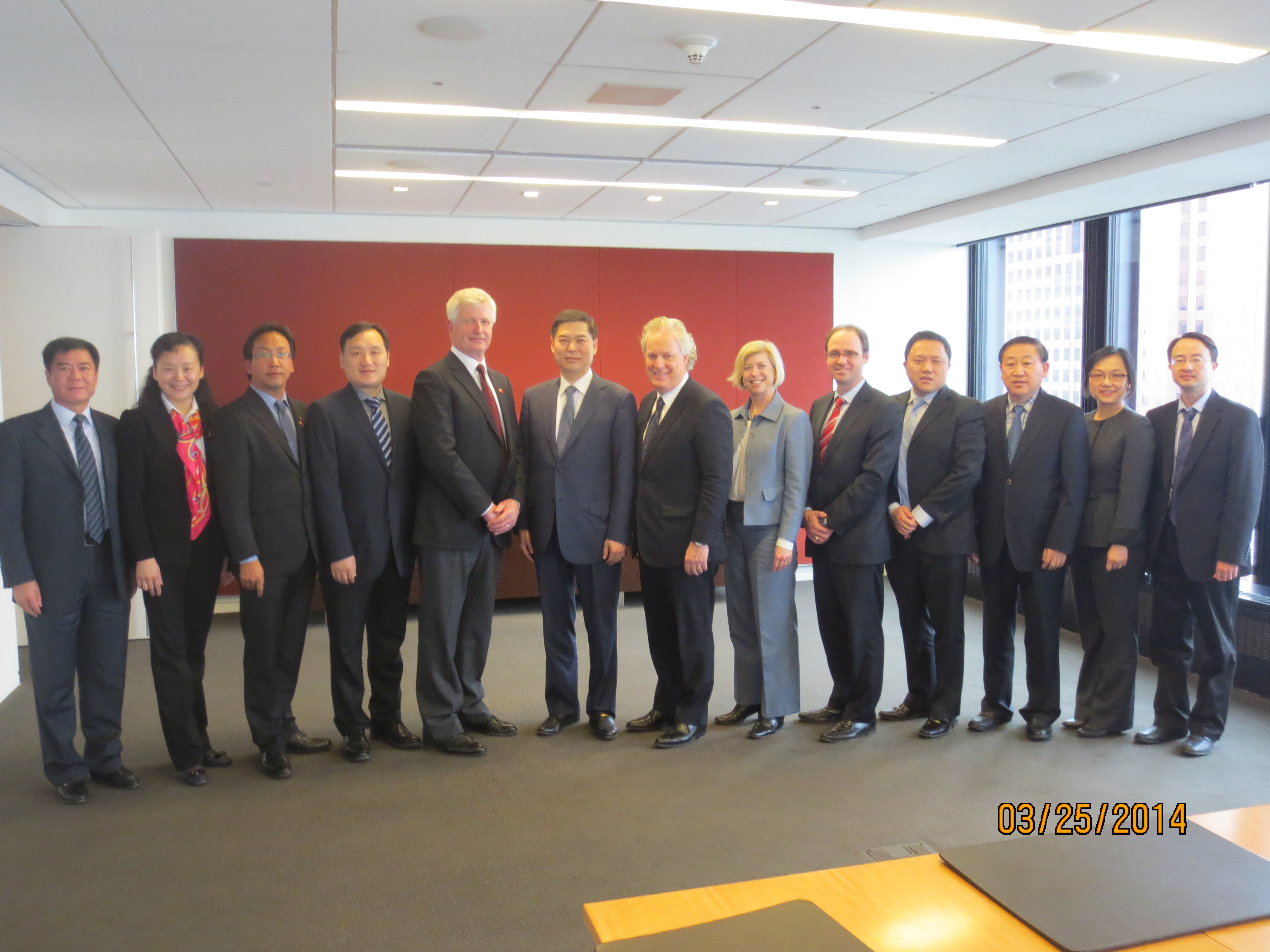 CCBC Meeting with Mr. YANG Luyu, Mayor of Jinan, March 25