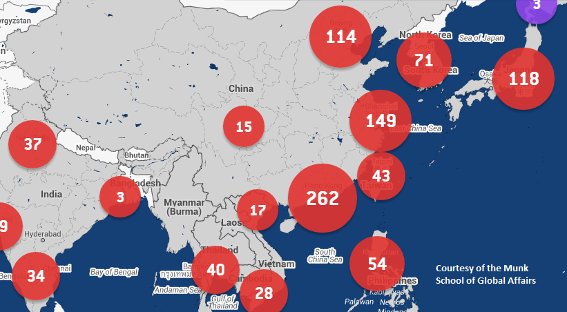 Geo-Map Takes Close Look at Canadian Businesses in Asia