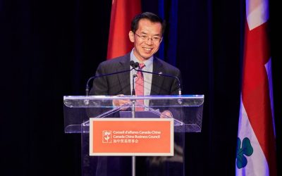 Business Luncheon with LU Shaye, Ambassador of the People’s Republic of China to Canada, and The Honourable Denis Coderre, Mayor of Montreal